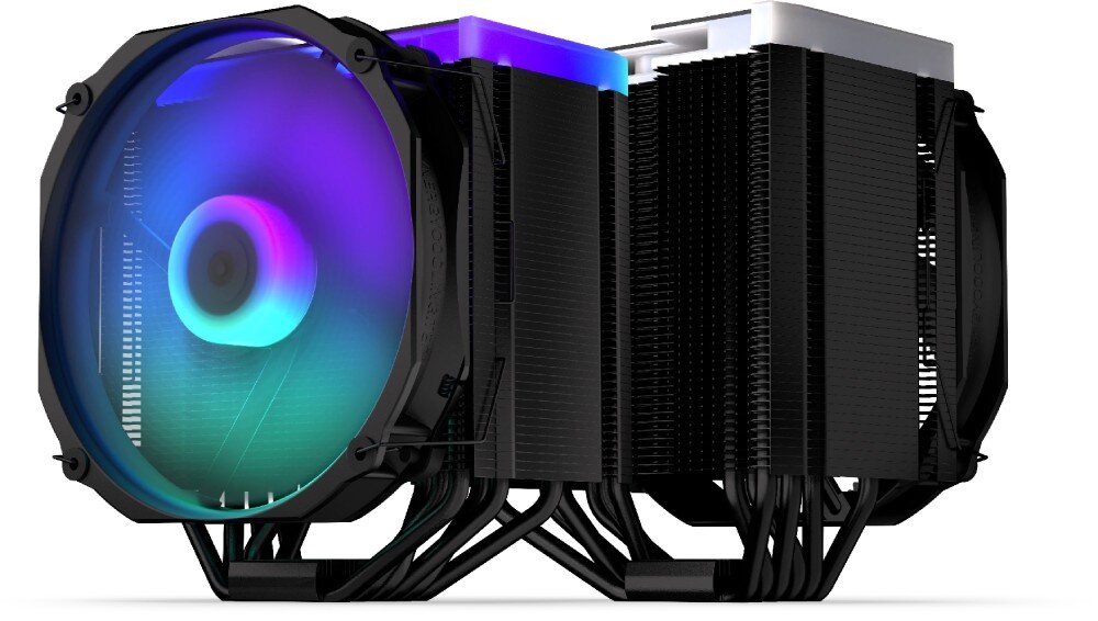 Chłodzenie CPU ENDORFY Fortis 5 ARGB Czarny opis