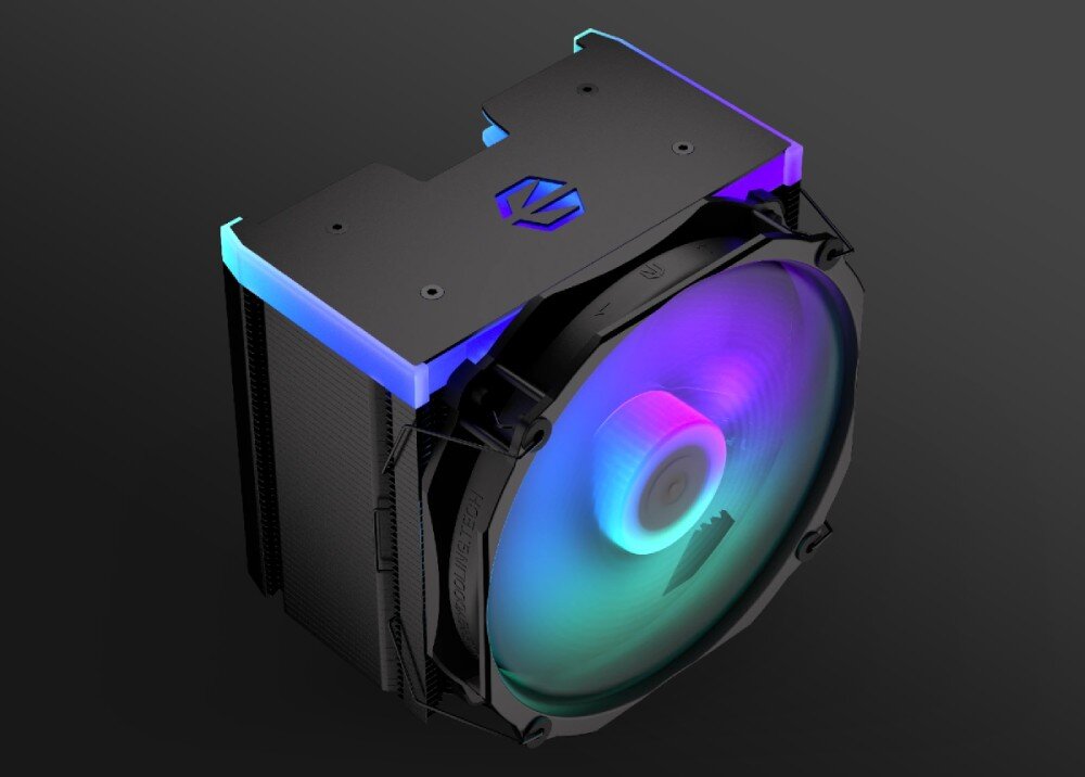 Chłodzenie CPU ENDORFY Fortis 5 ARGB Czarny kontroler sterowanie ustawienia