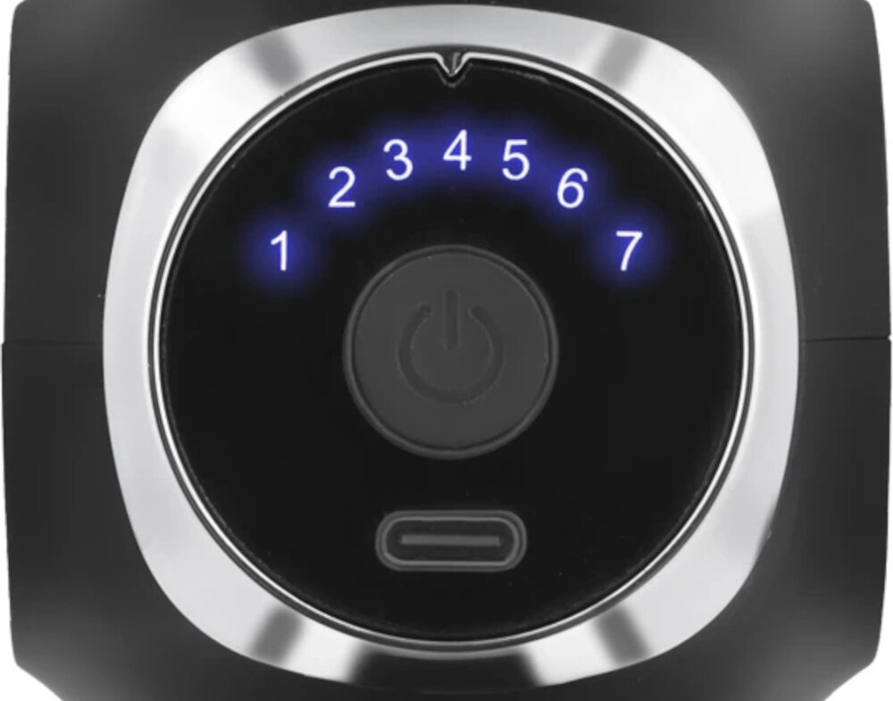 Masażer ręczny NEO-SPORT NS-501 Czarny Pełna kontrola intensywności 7 poziomów prędkości 3200 obrotów na minutę regeneracja