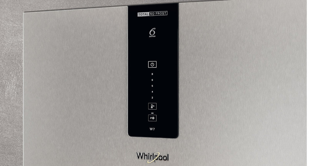 LODÓWKA WHIRLPOOL W7X 81I W wyświetlacz wewnątrz