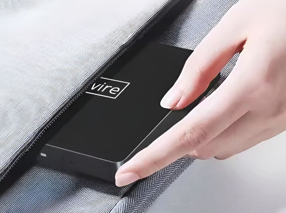 Napęd ZENWIRE SY886 Ręka wkłada czarny napęd optyczny do kieszeni torby, wielkość, wymiary, waga, gumowe podkładki