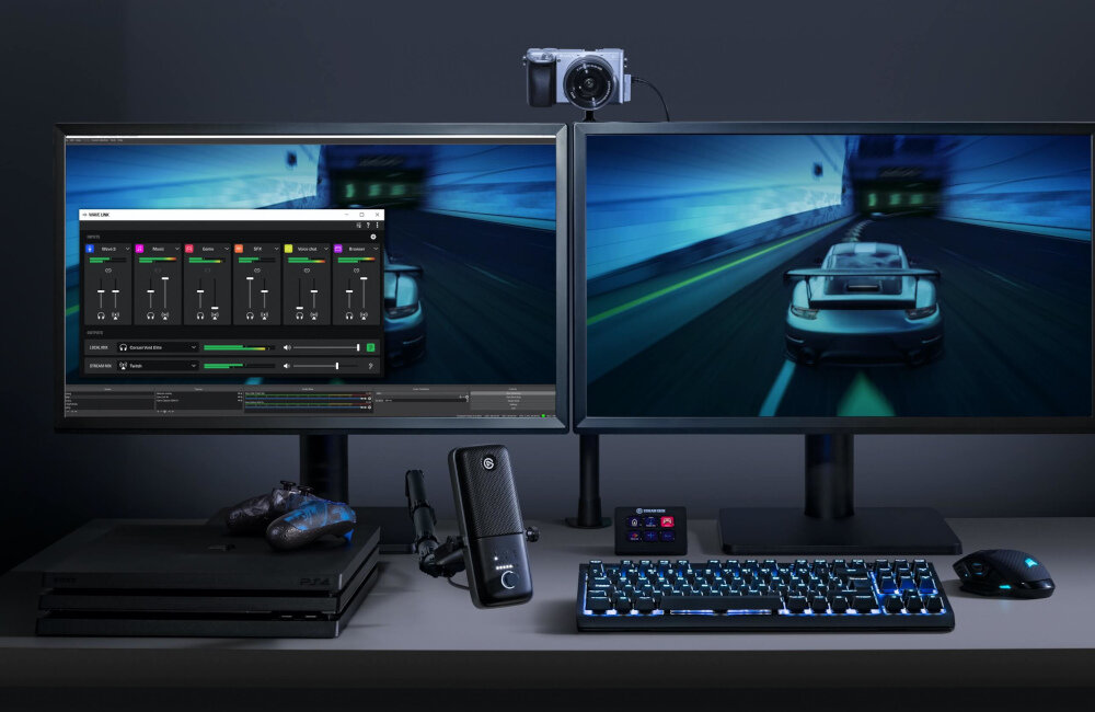 MIKROFON ELGATO WAVE 3 obsługa tworzenie dźwięku połączenia 