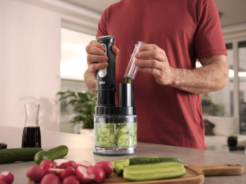 Blender BRAUN MultiQuick 5 Pro MQ 55755M mocny silnik moc propozycje możliwości zupy krem sosy dressingi owocowe smoothie musy koktajle przeciery dania dla dzieci