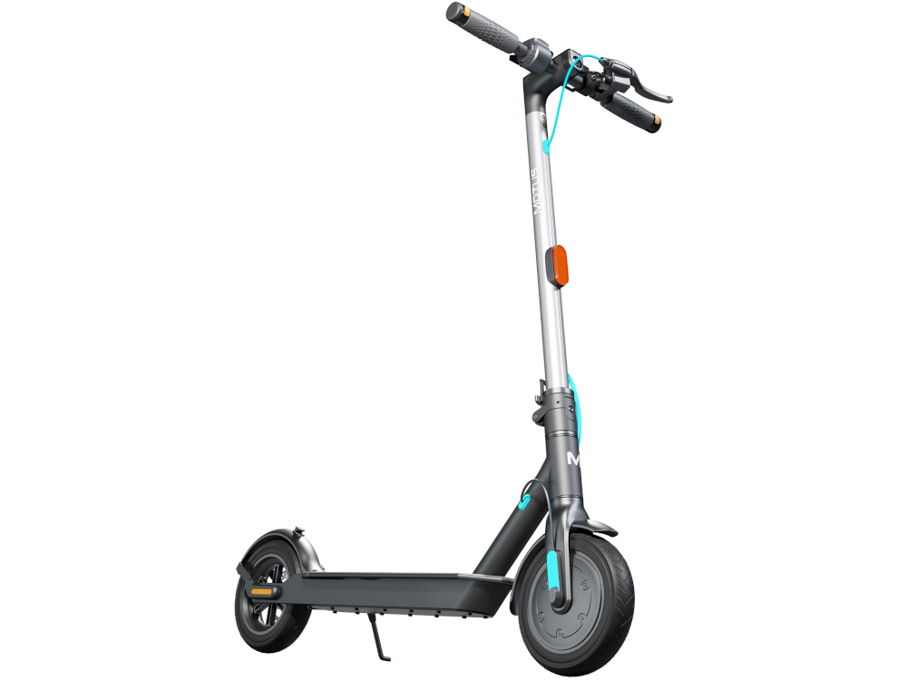 Hulajnoga elektryczna MOTUS Scooty 10 Lite GEN 5 Szary sygnal dzwiekowy komunikacja z innymi uzytkownikami drogi tempomat ustawienie i utrzymanie stalej predkosci pojazdu zwiekszenie bezpieczenstwa na drodze oszczednosc energii