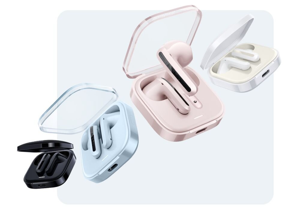 Słuchawki douszne XIAOMI Redmi Buds 6 Active design komfort lekkość dźwięk jakość wrażenia słuchowe ergonomia lekkość sport aktywność podróże czas pracy działanie akumulator