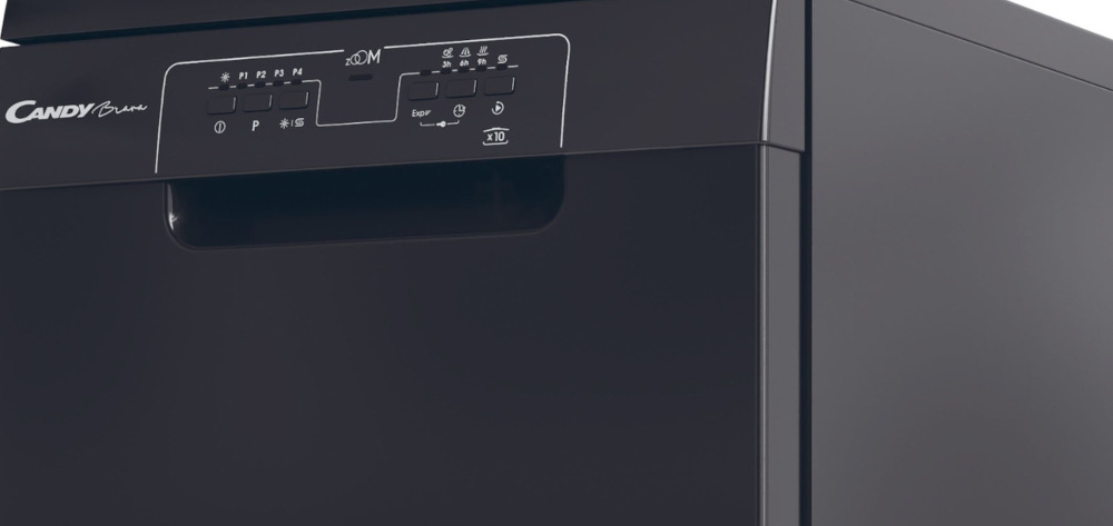 ZMYWARKA CANDY CDPH 2L1047B BRAVA wskaźniki informacyjne brak soli nabłyszczacza konieczność uzupełnienia