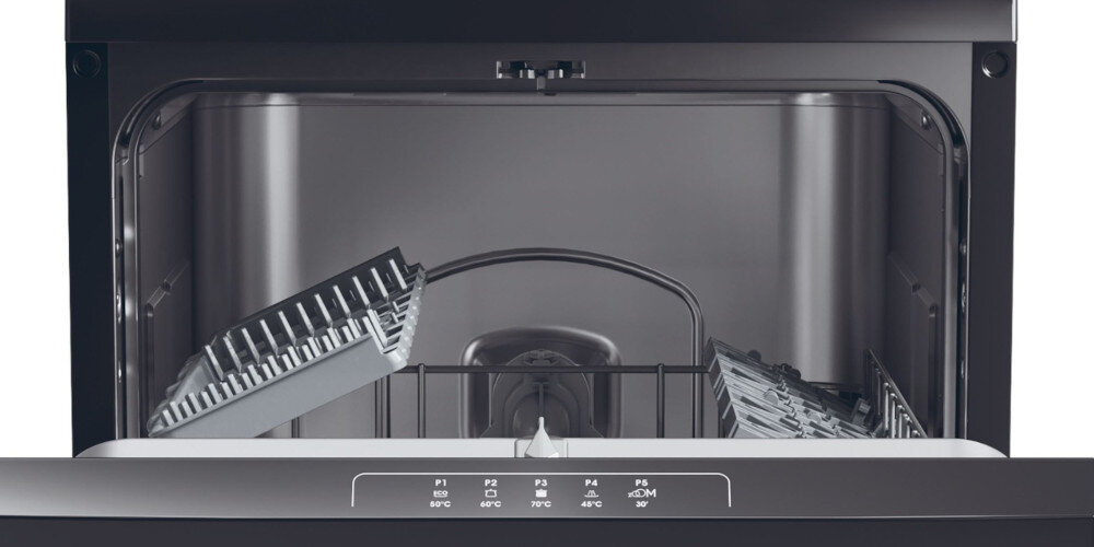 ZMYWARKA CANDY CDPH 2L1047B BRAVA Zdejmowany blat wykorzystanie przestrzeni prosty montaż model podblatowy
