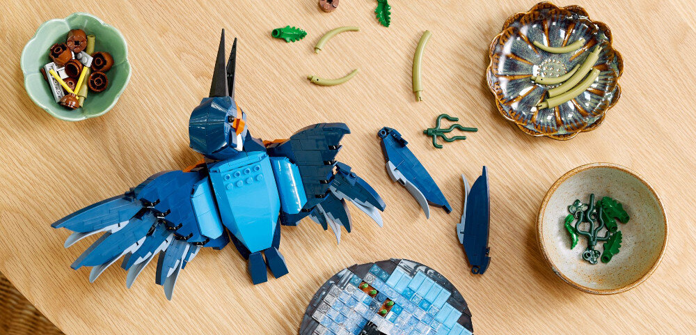 KLOCKI LEGO ICONS ZIMORODEK 10331 prezent okazja kobiety mężczyźni