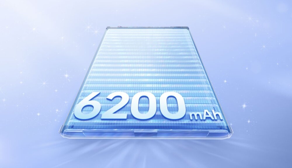 Wnętrze Reno15 Pro z widoczną baterią