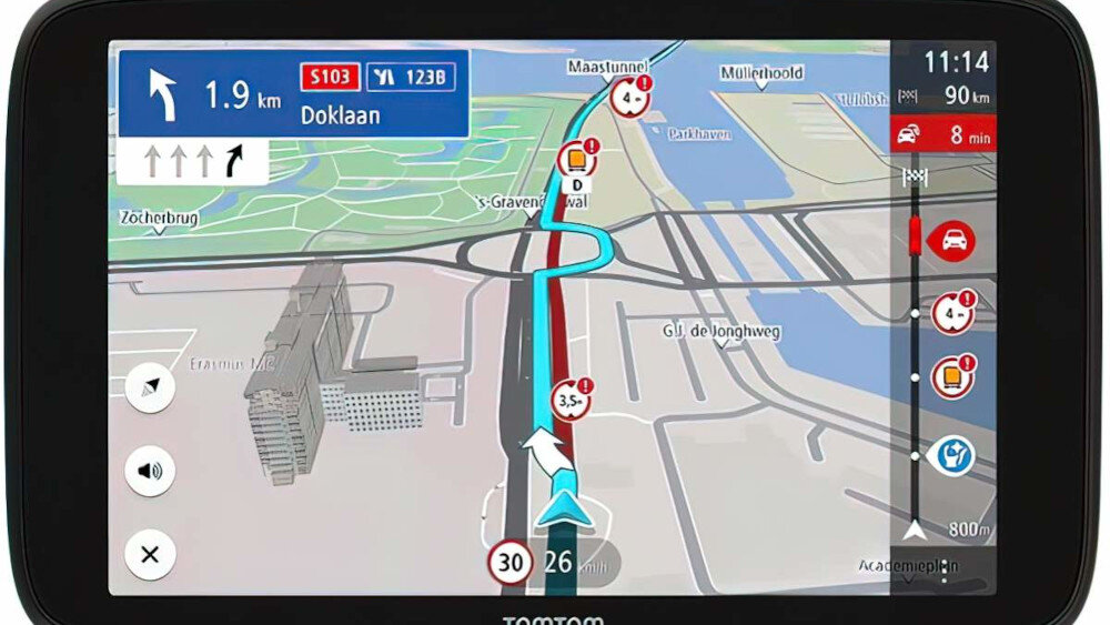 Nawigacja TOMTOM GO Expert 7 - ekran