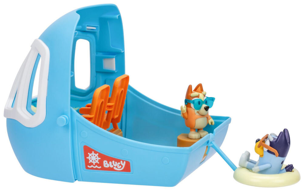 Zestaw figurek BLUEY Samolot BLU17670 piesek australijskiej rasy blue heeler