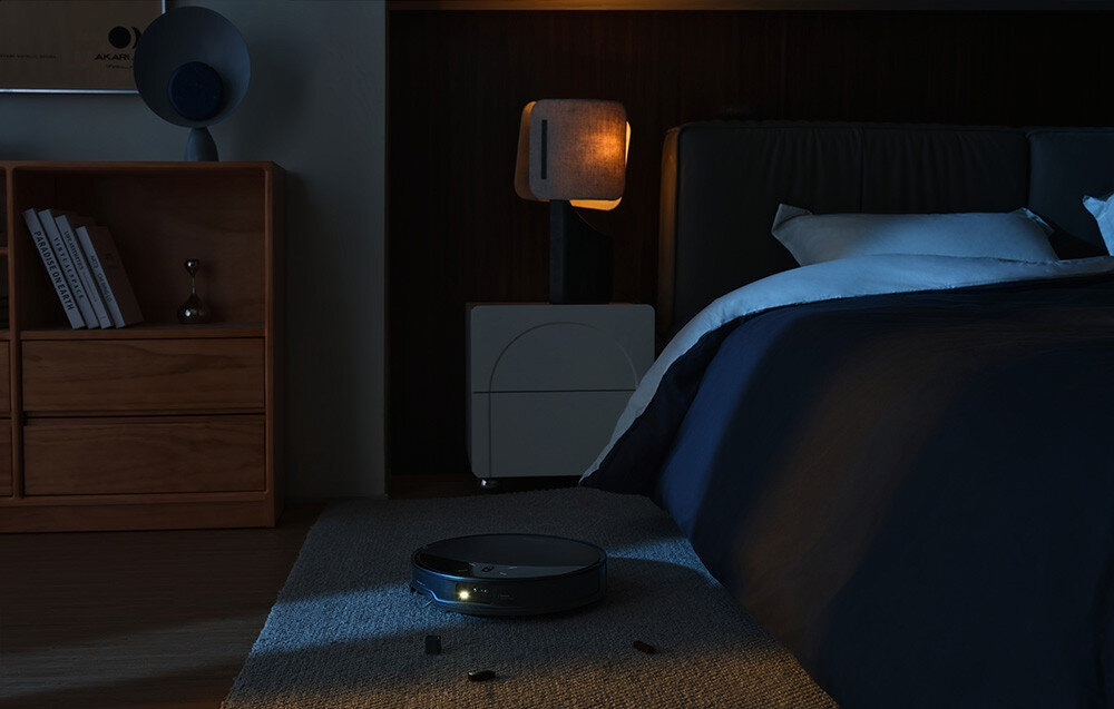 Robot sprzątający ROBOROCK Saros 10 R Dedykowana aplikacja SmartPlan 2.0 dostosowuje harmonogramy sprzątania optymalizuje zużycie wody  mocy ssania dostosowanie potrzeby automatyczne czyszczenie mopów iche sprzątanie