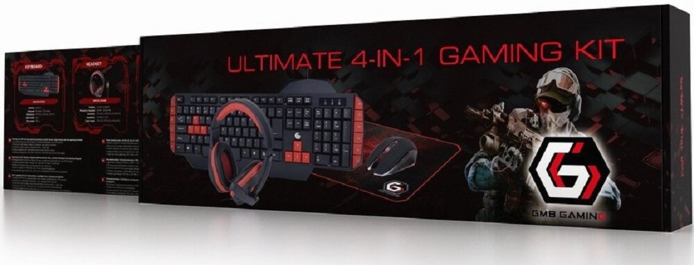 Zestaw GEMBIRD GGS-UMG4-02 4w1 - funckje wysoka wydajnosc 