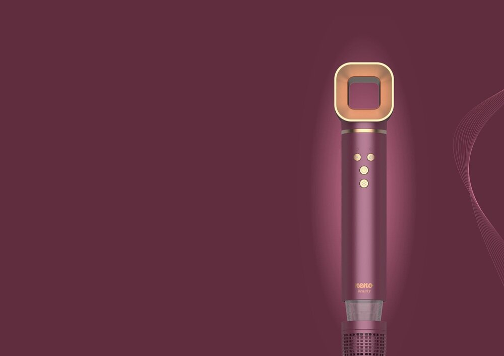 Suszarko-Lokówka do włosów NENO BEAUTY Vio technologia jonizacji, elegancja, codzienna rutyna