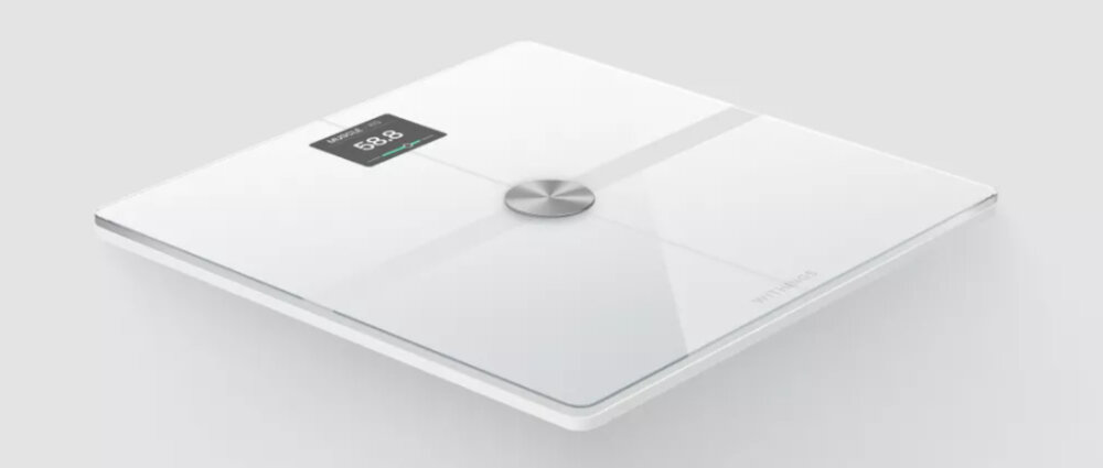 Waga WHITINGS Body Smart Bialy elegancka konstrukcja technologia Bluetooth