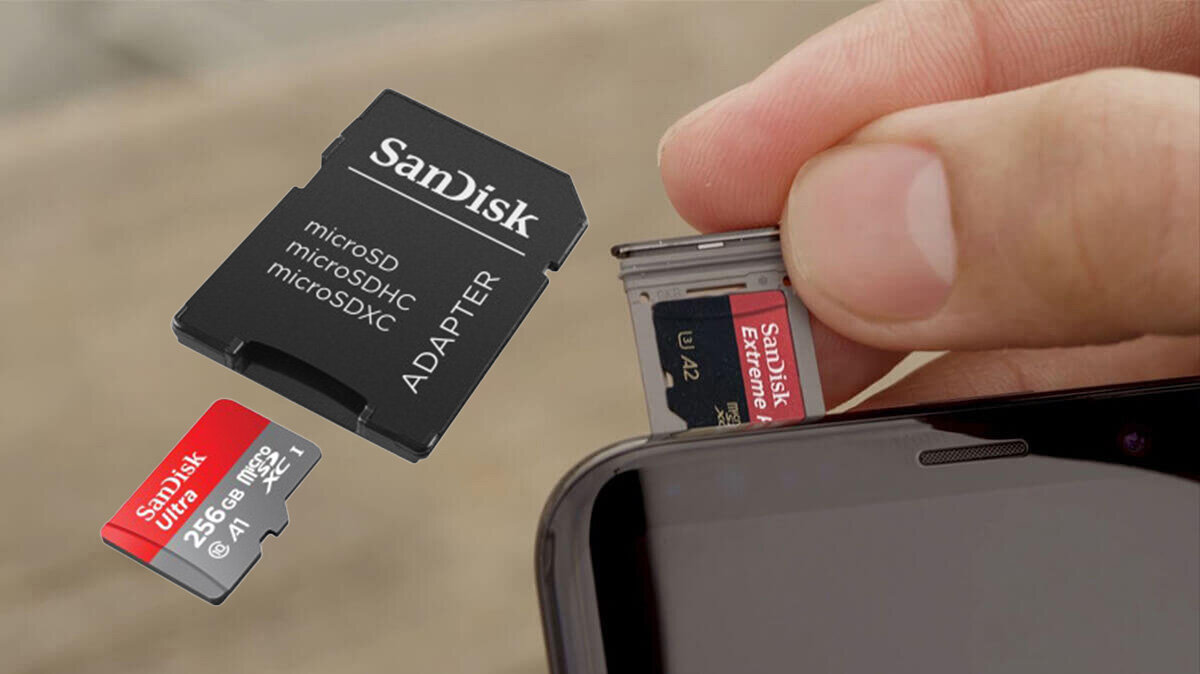 karta sandisk zdjecie lifestyle