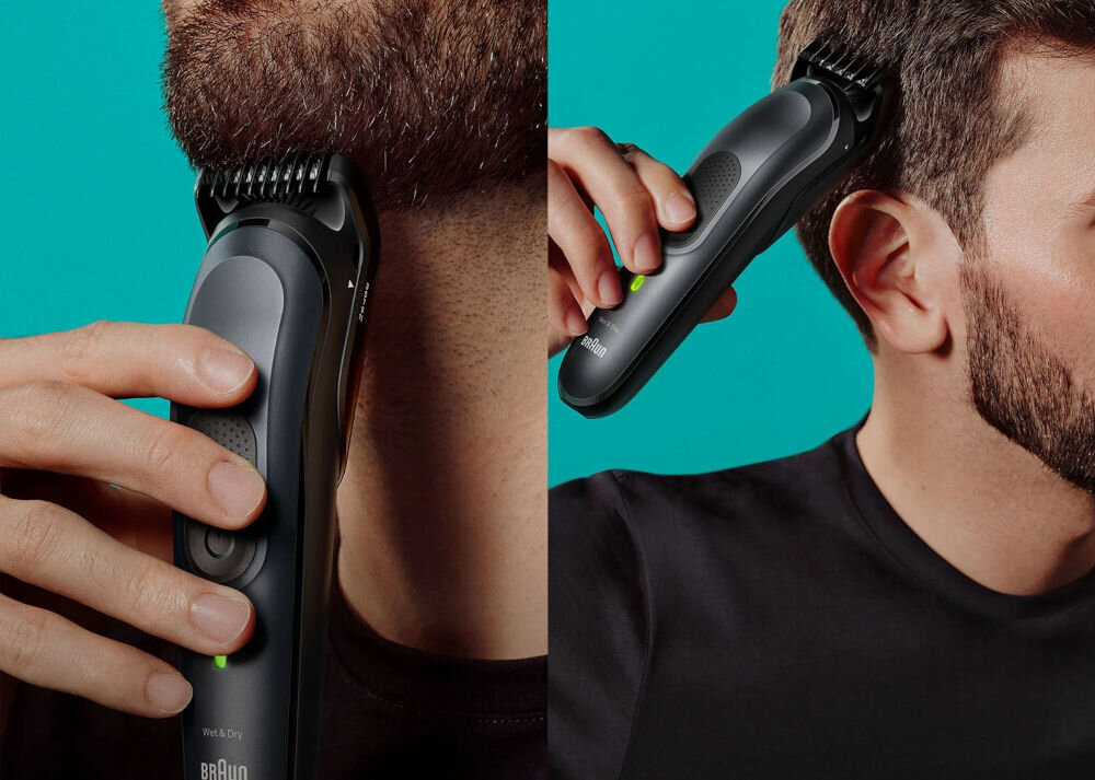 Trymer BRAUN Seria 7 MGK7491 akumlator niklowo - metalowo - wodorkowy czas pracy design wyglad wygoda komfort