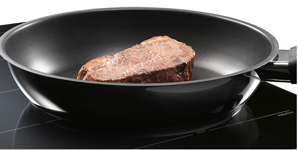 Płyta indukcyjna BOSCH PVS631HC1E QuickStart rozpoznanie garnka naczynia patelni wyświetlanie informacji