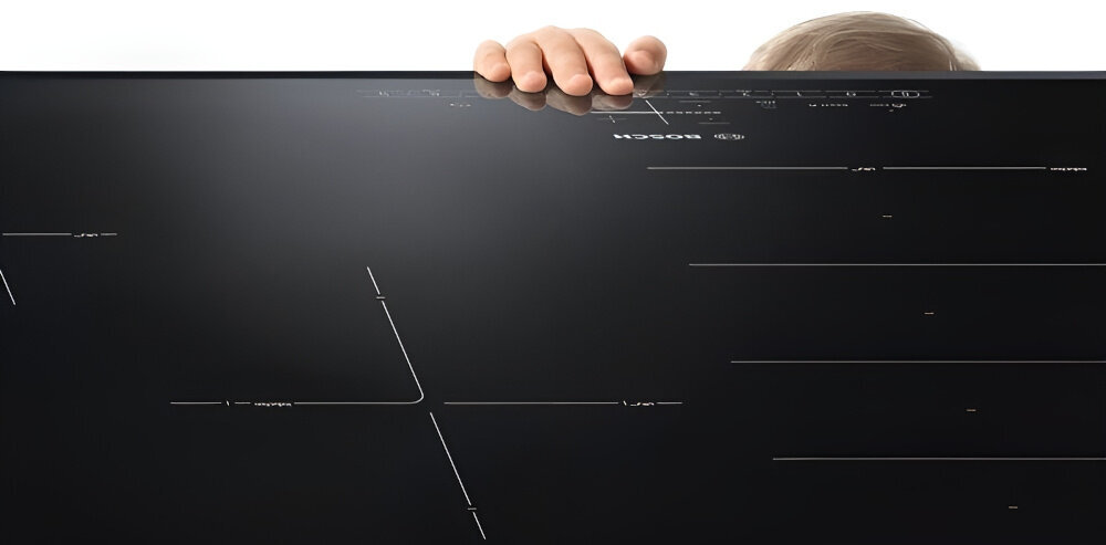 Płyta indukcyjna BOSCH PVS631HC1E zabezpieczenia blokada dzieci ochrona blokada panelu