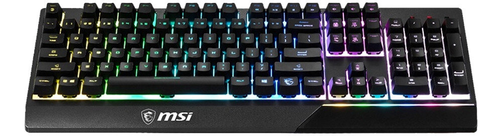 Klawiatura MSI Vigor GK30 podwietlenie mystic light dragon center