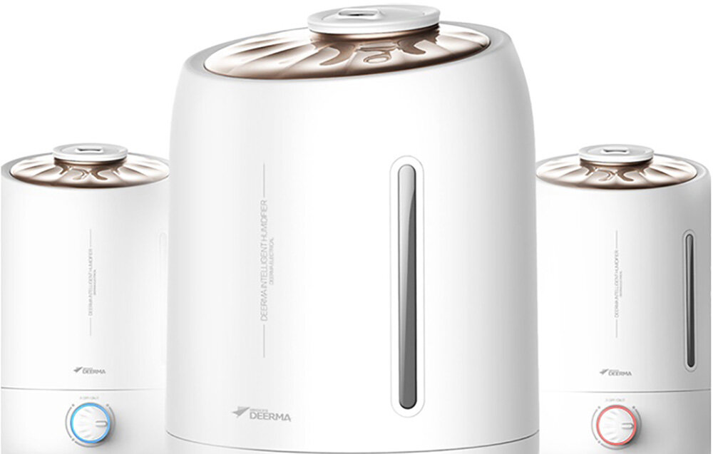 Nawilzacz ultradzwiekowy DEERMA F500 niewielki rozmiar niezwykle poreczny latwe czyszczenie wyglad design