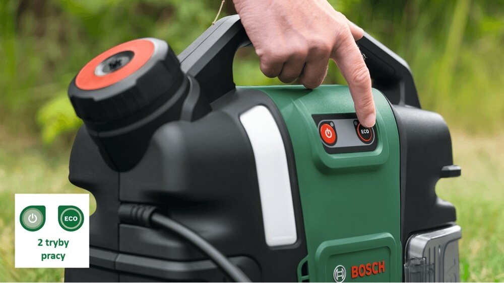 Myjka ciśnieniowa BOSCH Fontus 18 V-6 Bike Cleaner Solo 06008B6200 dwa tryby pracy, do trudniejszych powierzchni, do delikatnych elementów