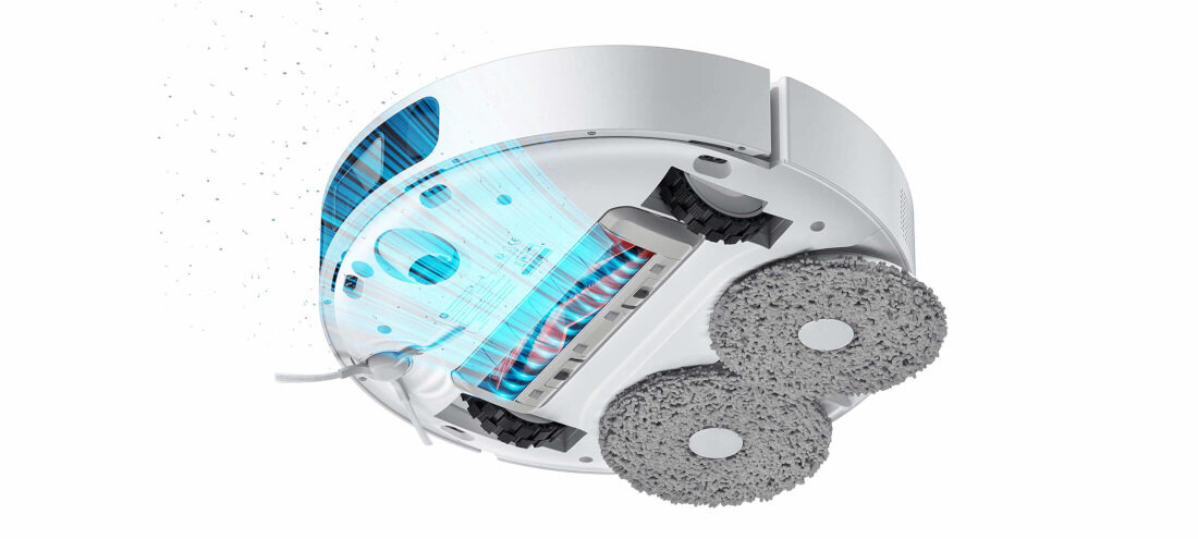 Robot sprzątający XIAOMI Vacuum X10+EU ochłanianie nieczystości dmuchawa moc 4000 Pa