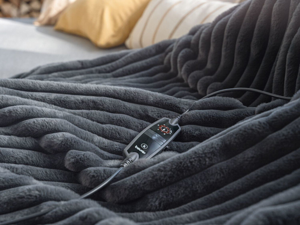 Koc elektryczny BEURER HD 82 Stockholm Ciepło dopasowane do potrzeb 6 stopniowa regulacja temperatury dostosowanie preferencje