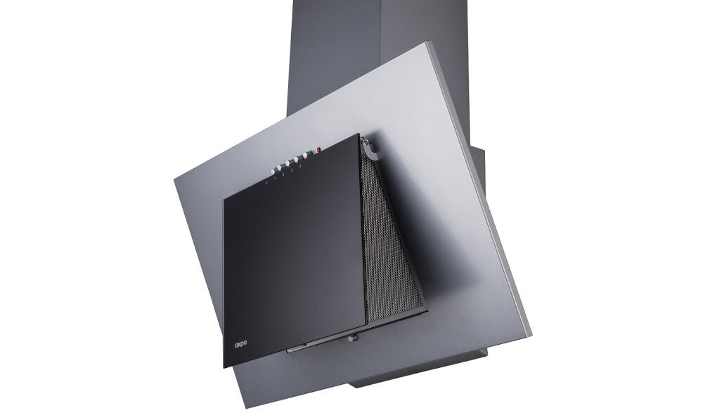 AKPO WK-4 Nero Eco T300 60 cm Szary tryby wyciąg pochłaniacz filtrowanie powietrze komin wentylacja