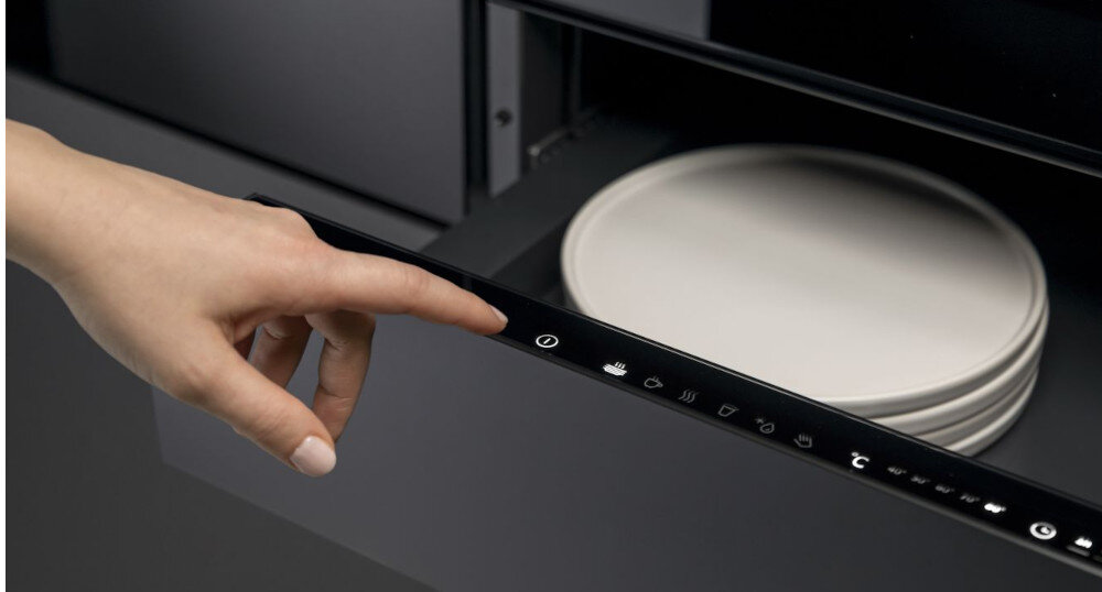 SZUFLADA GRZEWCZA HISENSE WDH14BG sterowanie dotykowe łatwe bezproblemowe ustawienia funkcje wybór ustawień