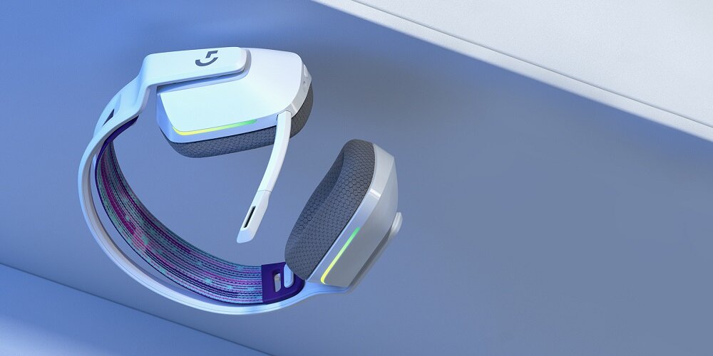 Słuchawki LOGITECH G733 Lightspeed  - bezprzewodowy zestaw słuchawkowy 20metrów długa żywotność baterii