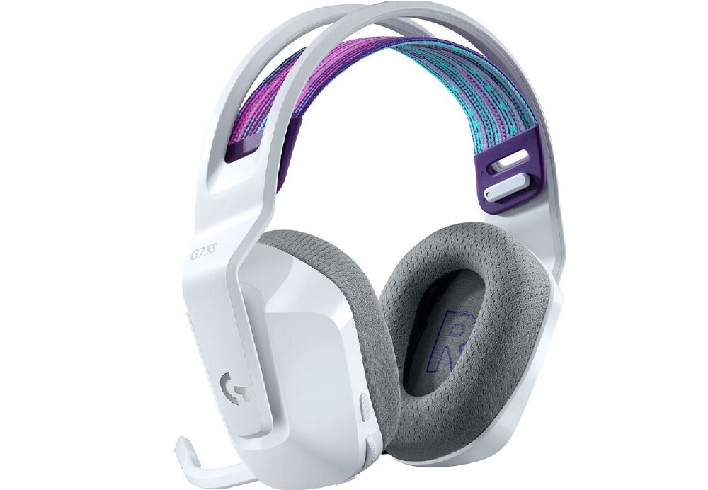 Słuchawki LOGITECH G733 Lightspeed  - Kabel i odbiornik USB instrukcja obslugi karta gwarancyjna 