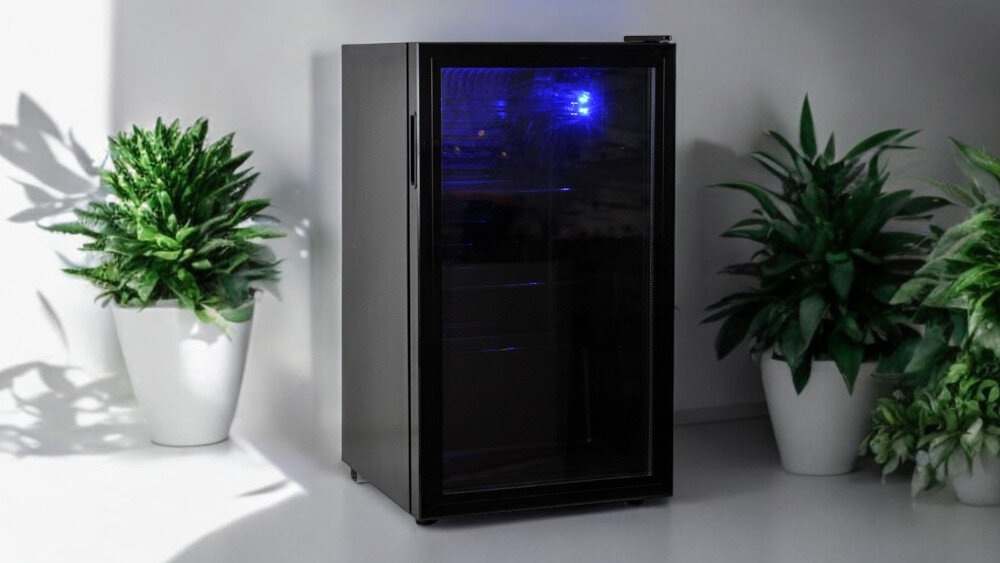 WITRYNA ELECTRO-LINE BC-92E światło niebieskie żarówka dioda Oświetlenie widoczność jasne lepsza prezentacja