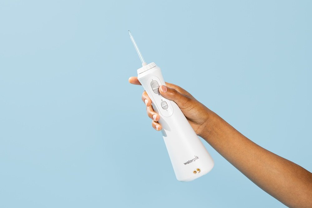 Irygator WATERPIK WP-490 wyposażony, gotowy do użytku