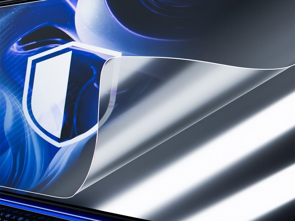 3MK TechWrap Matte Center Display - odgięty narożnik folii