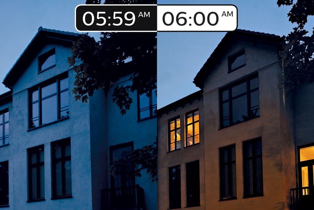 Lampka biurkowa PHILIPS Iris Clear Hue timer