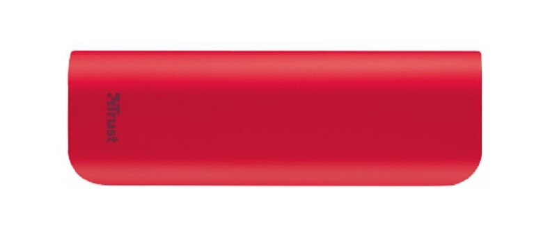 Powerbank TRUST 2200 mAh Primo Urban Revolt Czerwony widok góra