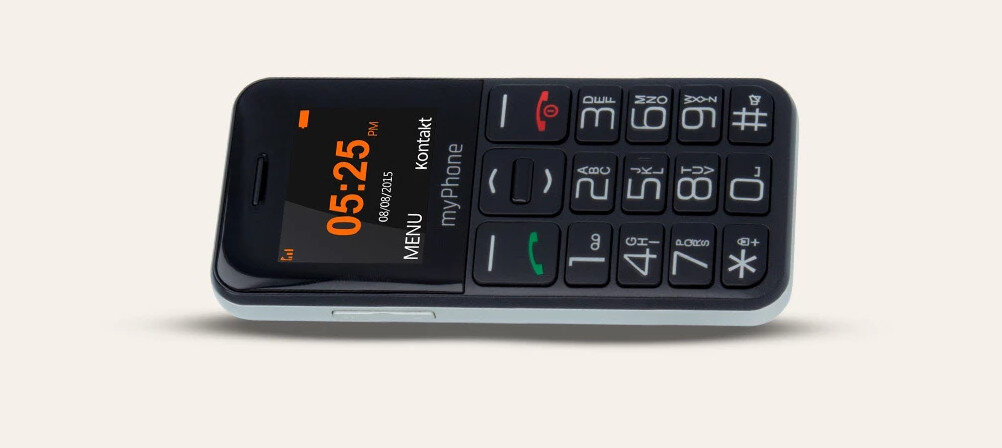 Telefon MYPHONE Halo Easy funckje pamiec aparat