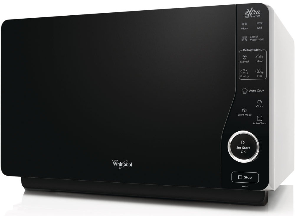 Kuchenka mikrofalowa WHIRLPOOL MWF 421 SL - Wygląd Ogólny
