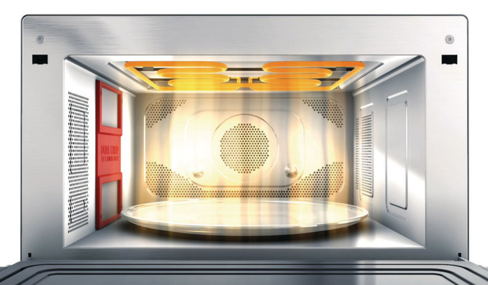 Kuchenka mikrofalowa WHIRLPOOL MWF 421 SL - Grill kwarcowy