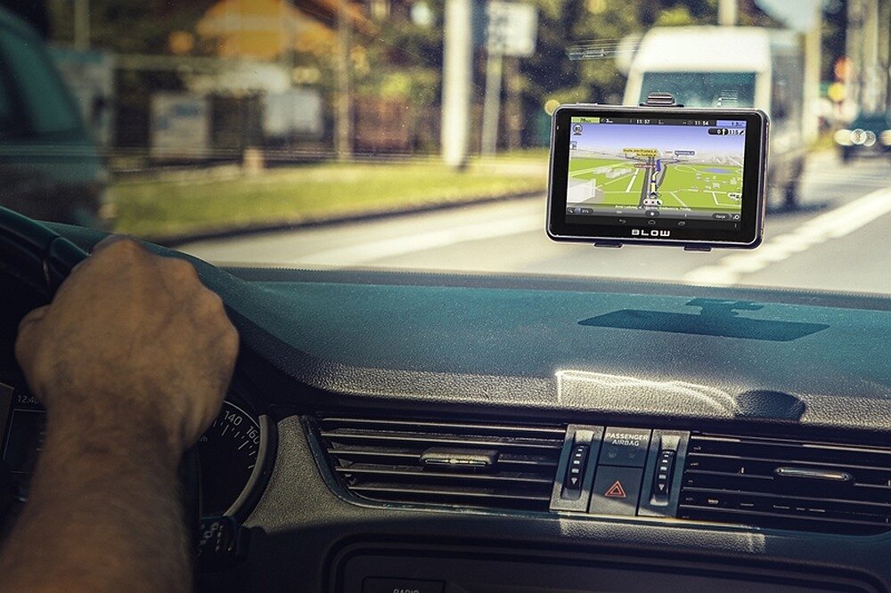 Nawigacja BLOW GPS590 Sirocco mapa gps aktualizacja ekran 