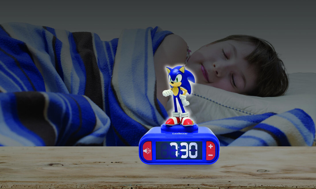 Budzik LEXIBOOK Sonic RL800SN wygląd prezentacja design wizualizacja lifestyle