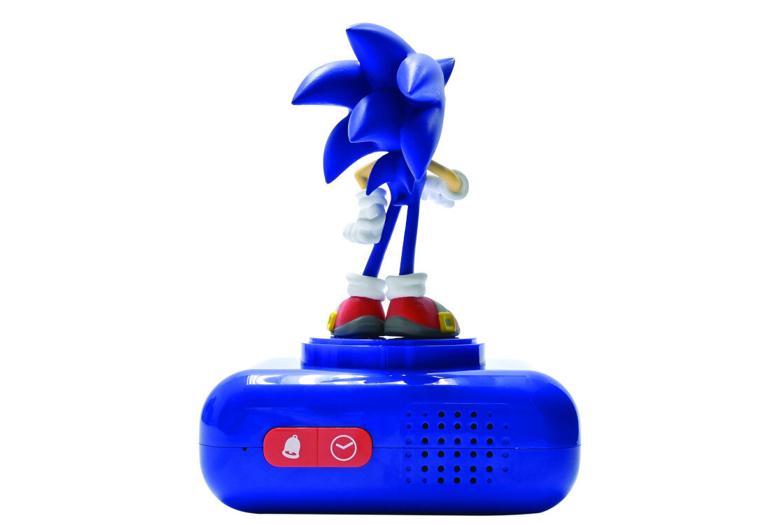 Budzik LEXIBOOK Sonic RL800SN Mobilne zasilanie trzy baterie AA wygodne ustawienie Brak przewodów