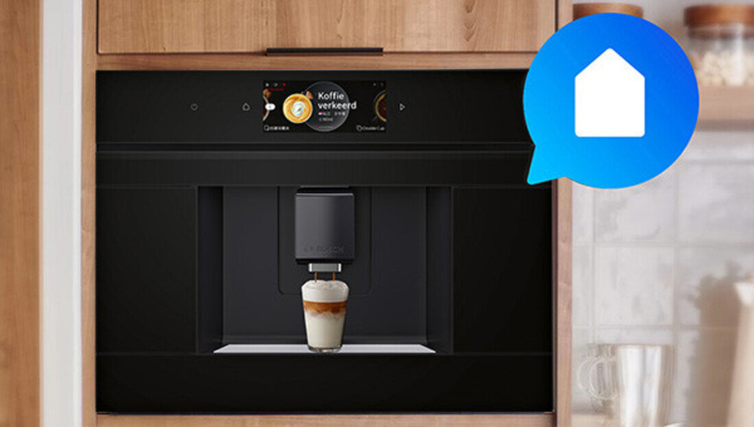 Ekspres BOSCH CT718L1B0 Czarny Home Connect kawa smartfon zarządzanie obowiązki aplikacja funkcja CoffeePlaylist napoje