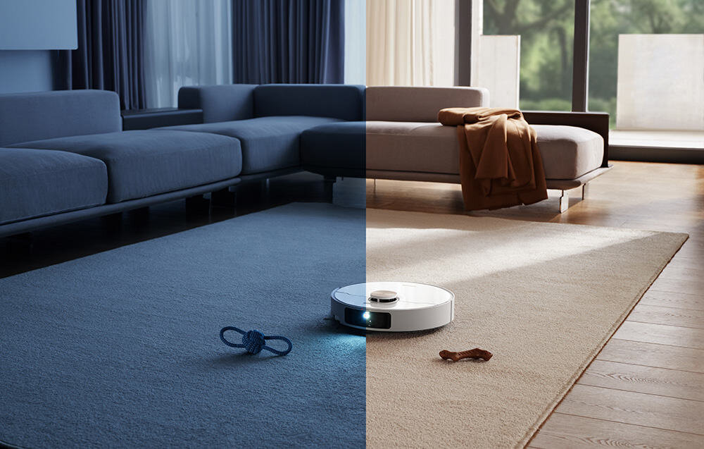 Robot sprzątający DREAME X40 Ultra wysuwana szczotka boczna funkcja podnoszenia miejsca zabrudzenia