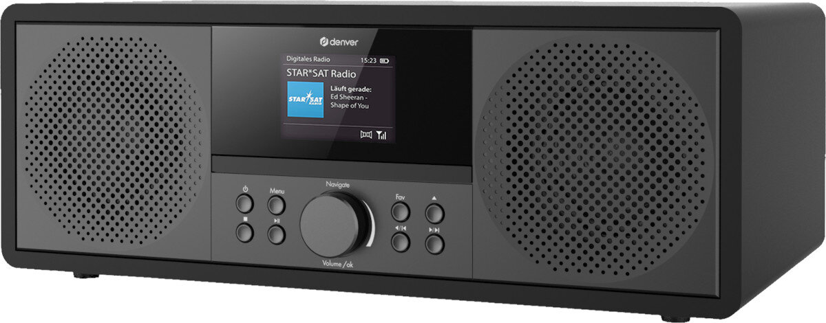 Wieża DENVER MIR-270B Czarny wygląd obsługa