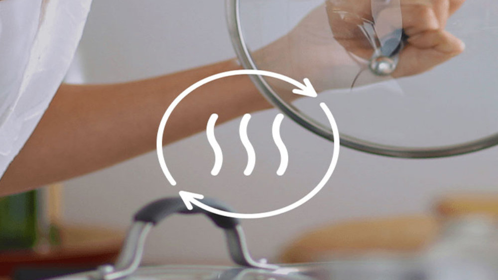 Okap CANDY CVMA90W - Dwa tryby pracy - wyciąg kominowy/pochłaniacz