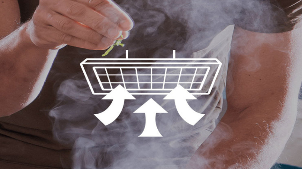 Okap CANDY CVMA90W - Filtr przeciwtłuszczowy