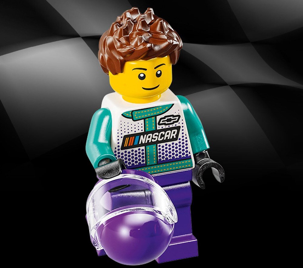 LEGO 76935 Speed Champions NASCAR® Next Gen Chevrolet Camaro ZL1 minifigurka 