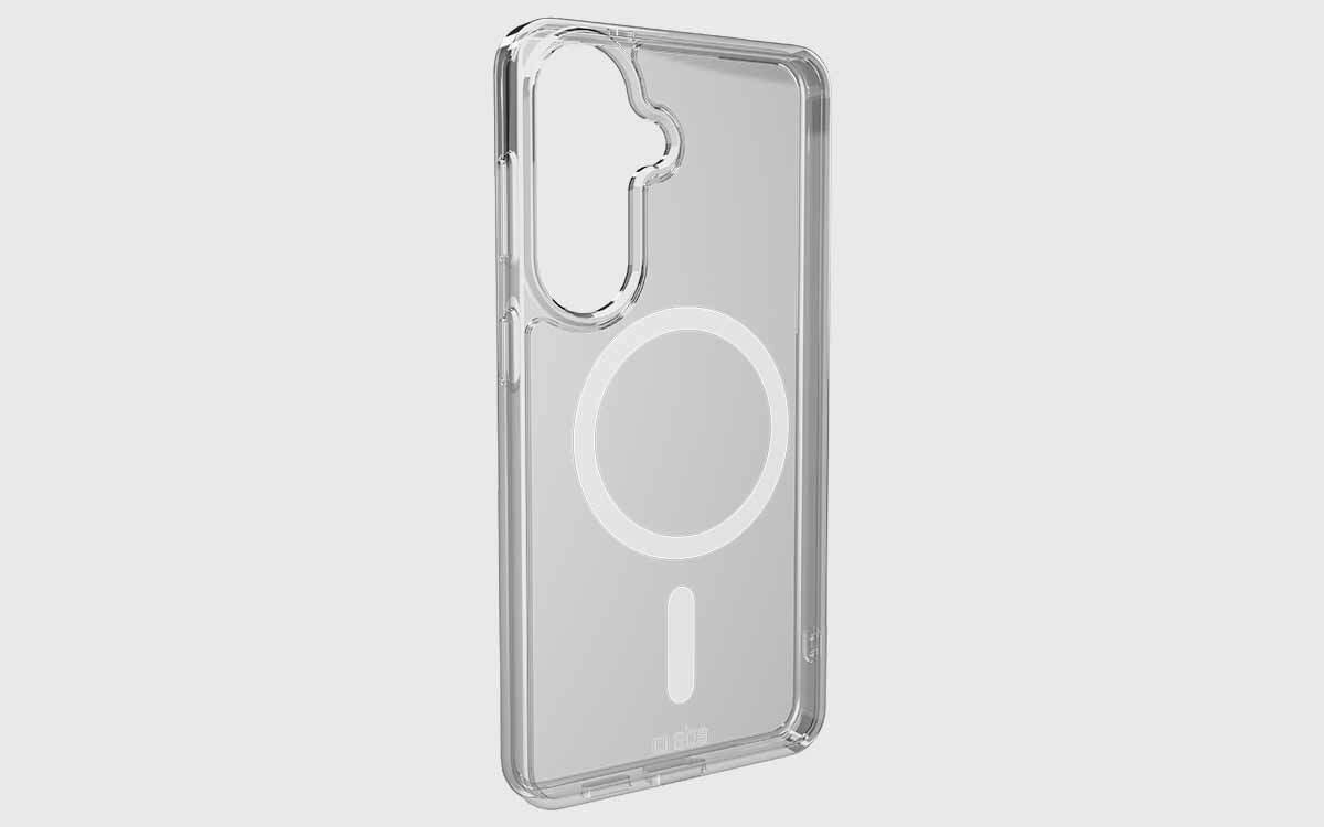 Przezroczyste etui Samsung Galaxy S26 kompatybilne z ładowaniem magnetycznym, z technologią D3O.